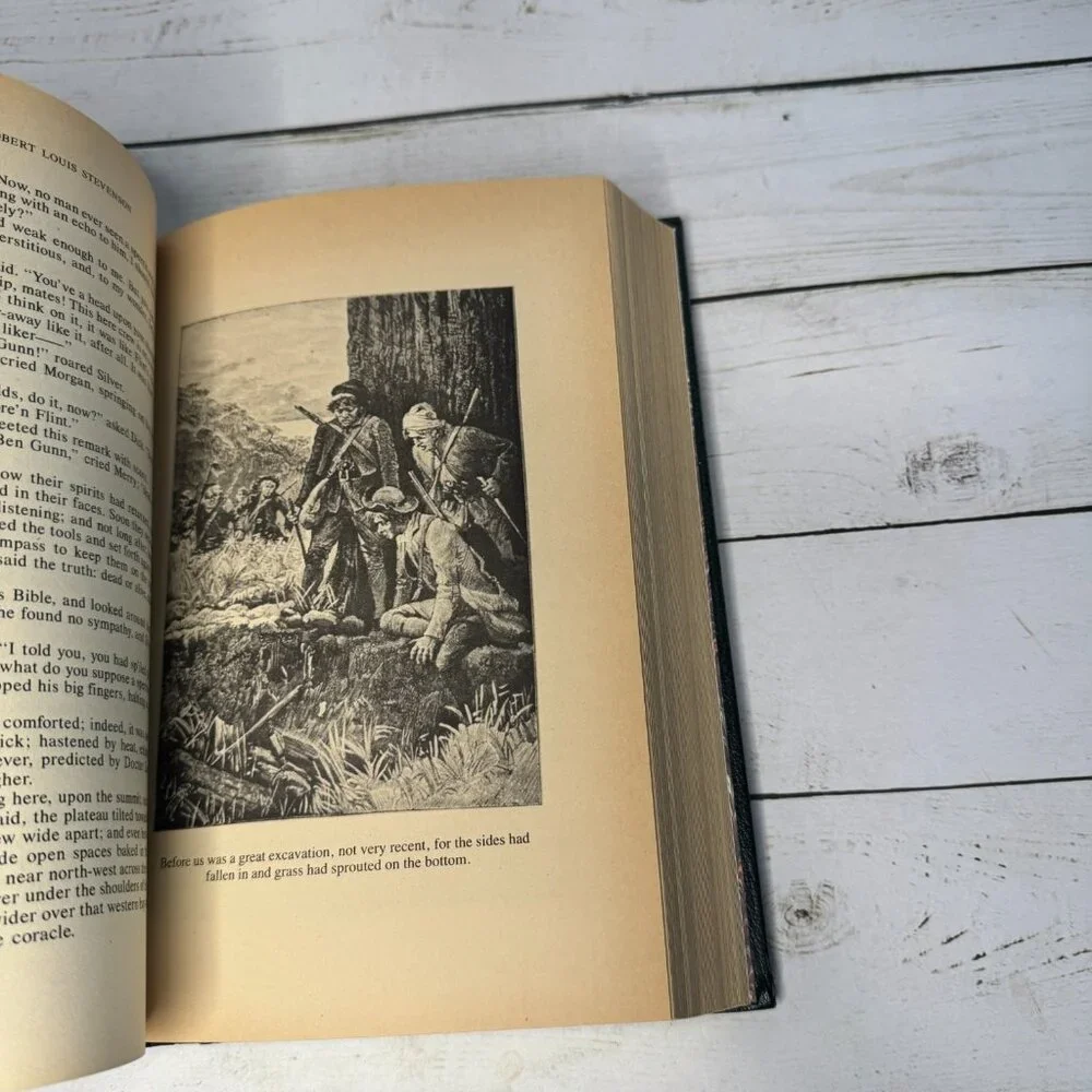 Greenwich Unabridged Library Classics Robert Louis Stevenson 1983 Illustrated HC
